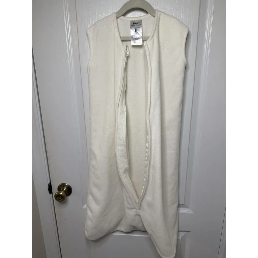 HALO SleepSack Wearable Blanket Fleece Cream XL 18-24 Months